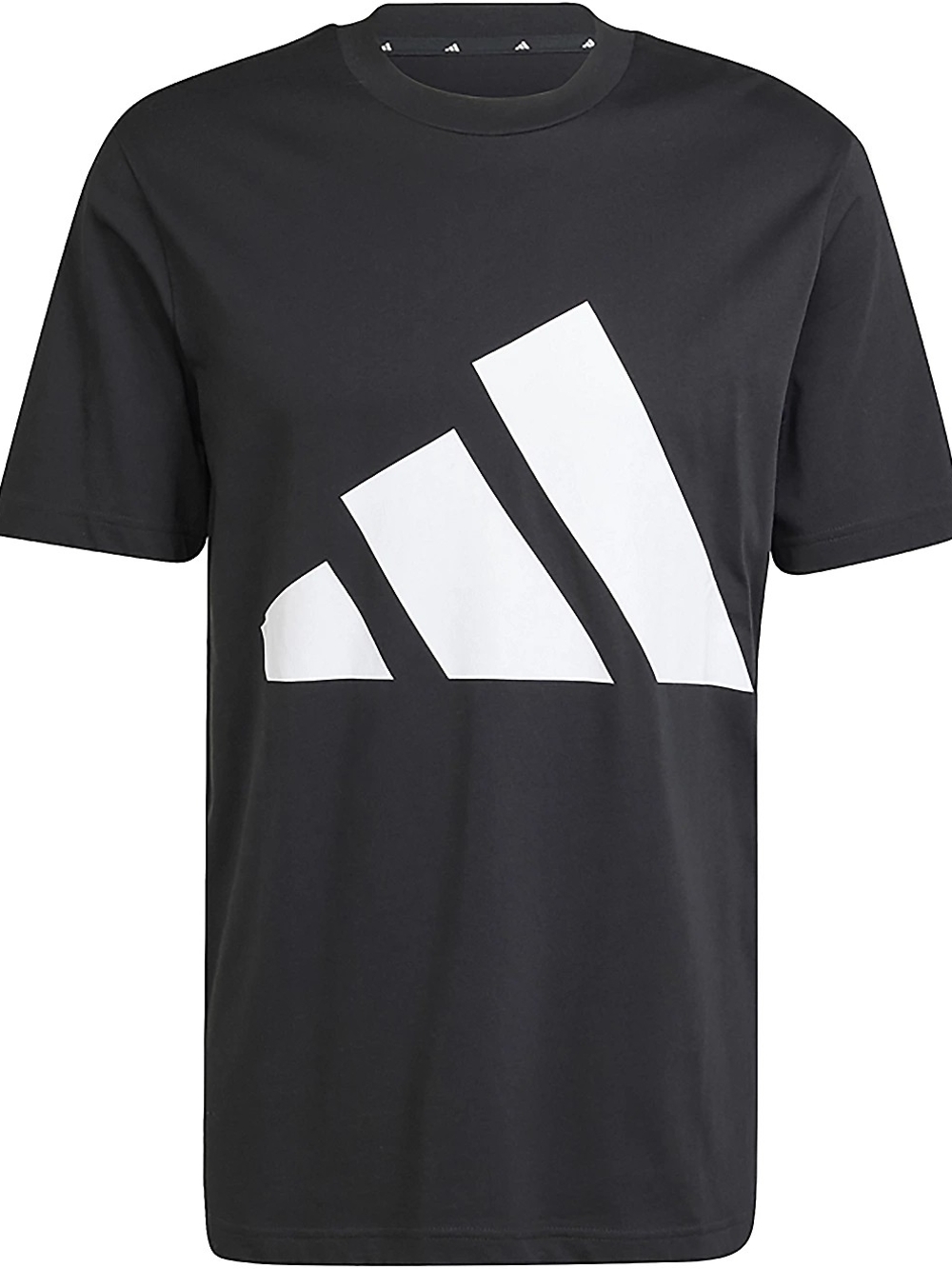 Adidas Men's Black Logo Graphic T-Shirt- Medium